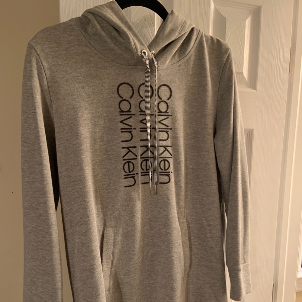 Calvin Klein tunic Hoodie large
